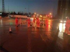 做好经开“美容师”，守好道路显本色