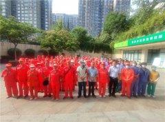 经发保洁防暑降温应急演练进行时！