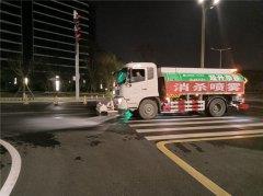 雨过天晴，经发保洁组织开展“洗、扫、擦”深度清洁