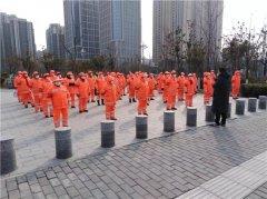安全路上，经发保洁常抓不懈！