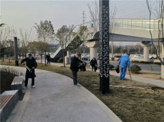 学雷锋树新风，经发城服志愿服务在行动