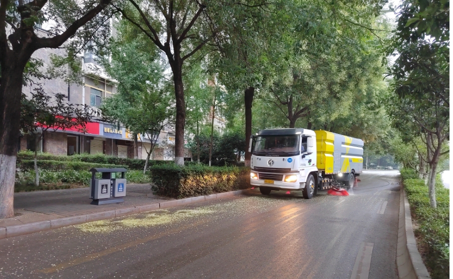 多措并举，筑牢夏季市容环境卫生防线